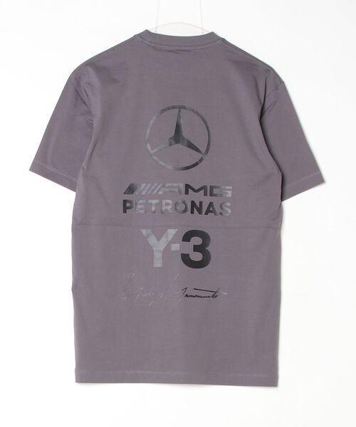 Y-3 tシャツ MERCEDES - AMG PETRONAS FORMULA 1 TEAM LOGO STACK