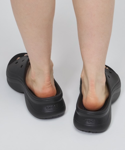 crocs（クロックス） サンダル crocs Bae Slide Blk レディース