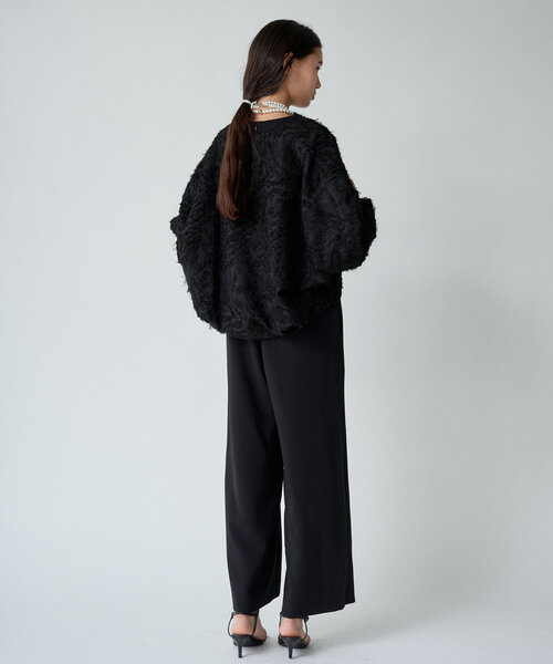 「LOUNGEDRESS」 長袖カットソー FREE ブラック レディースの画像