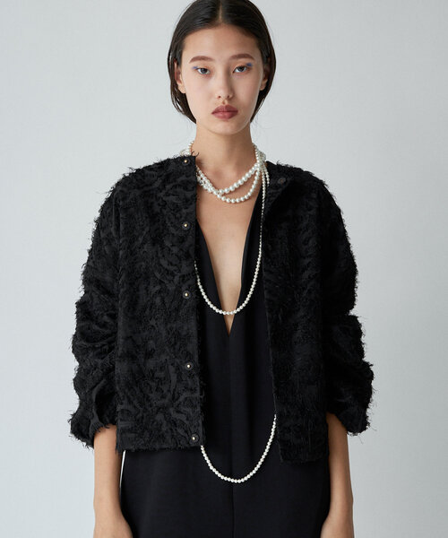 「LOUNGEDRESS」 長袖カットソー FREE ブラック レディースの画像