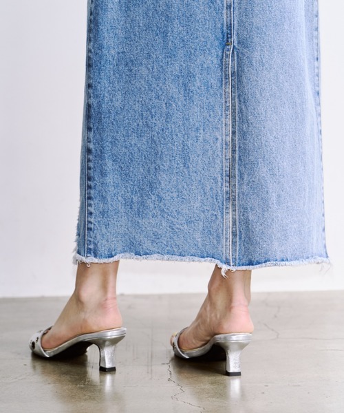 JOSE MOON（ジョゼムーン） スカート ZIP DENIM SKIRT/ジップデニム