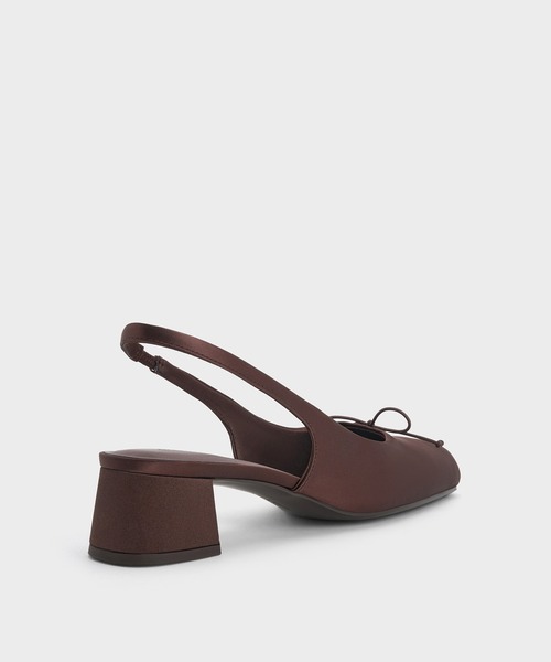 「CHARLES & KEITH」 パンプス 25.5cm ダークブラウン レディース_画像5