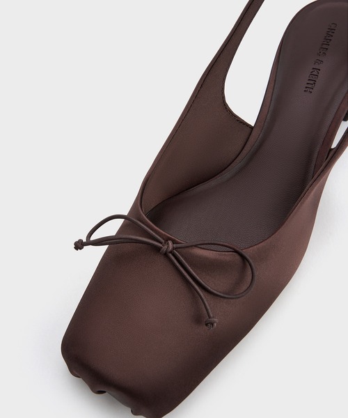 「CHARLES & KEITH」 パンプス 25.5cm ダークブラウン レディース_画像6