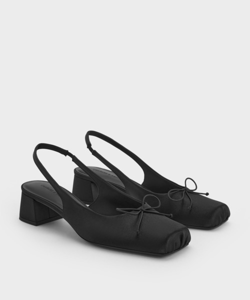 「CHARLES & KEITH」 パンプス 25.5cm ダークブラウン レディース_画像8