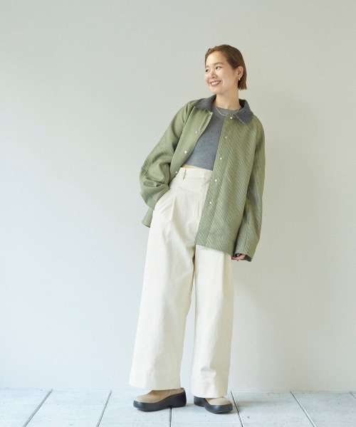 「TODAYFUL」 チノパンツ 36inch キナリ レディース_画像2