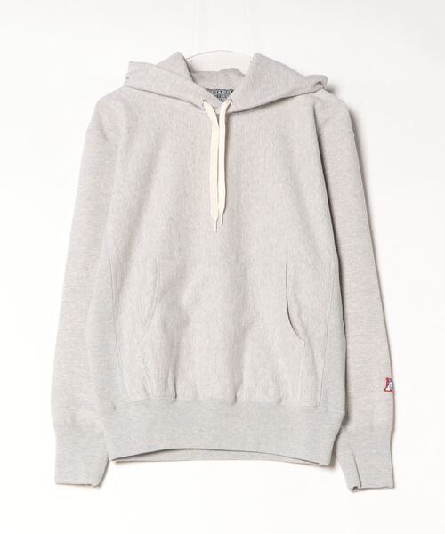 ヒステリックグラマーグレーパーカー HYSTERIC GLAMOUR（ヒステリックグラマー） プルオーバーパーカー