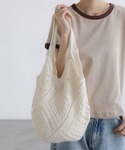 トートバッグ ニットトートBAG 708367...の詳細画像3