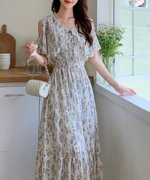 「DAY CLOSET」 半袖ワンピース S ベビーピンク レディース_画像2