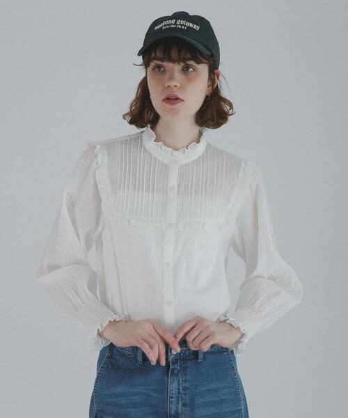 「URBAN RESEARCH Sonny Label」 長袖ブラウス FREE オフホワイト レディース_画像4