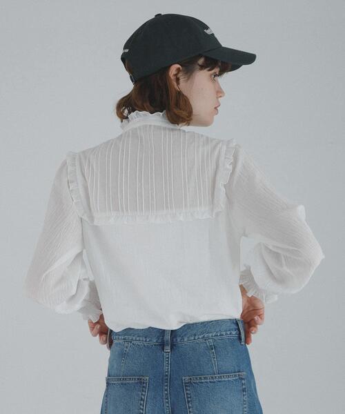 「URBAN RESEARCH Sonny Label」 長袖ブラウス FREE オフホワイト レディース_画像6