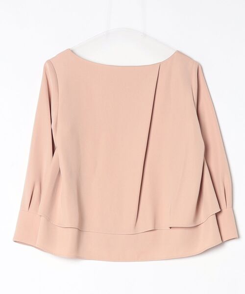 「Rouge Fonce」 7分袖ブラウス - ベージュ レディース_画像2