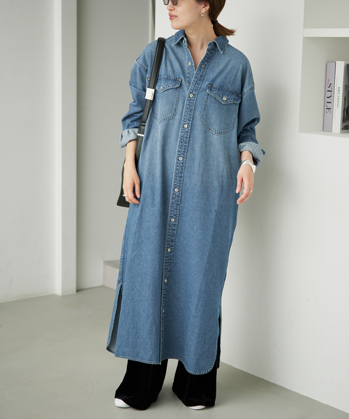 SLOBE IENA（スローブイエナ） シャツワンピース 「シリーズあり