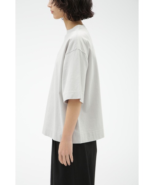 MHL.（エムエイチエル） 半袖Tシャツ 2 グレー レディース : ZOZOTOWN 