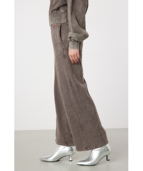 「RODEO CROWNS WIDE BOWL」 スウェットパンツ MEDIUM チャコールグレー レディース_画像3
