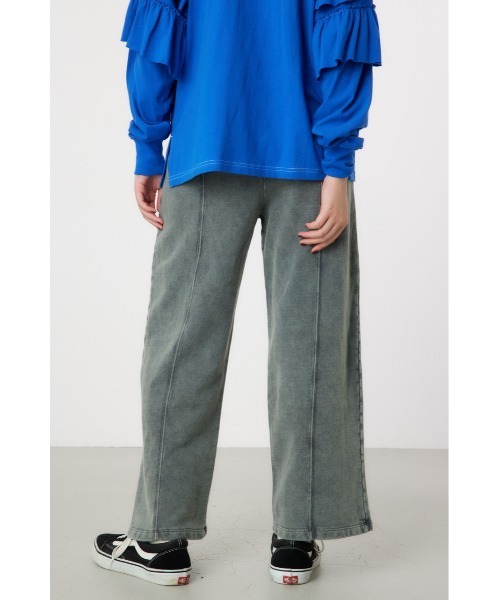 「RODEO CROWNS WIDE BOWL」 スウェットパンツ MEDIUM チャコールグレー レディース_画像9