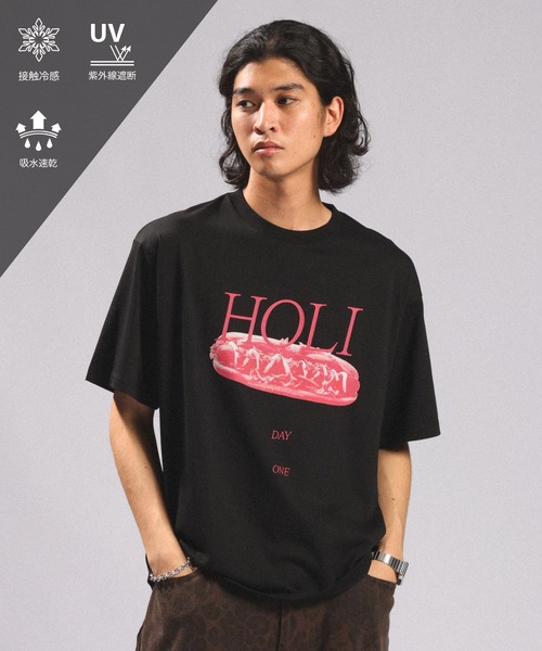 tシャツ 速乾 「接触冷感/吸水速乾」PHOTOGRAPHIC PRINT T-SHIRT/フォトグラフィックプリントTシャツ メンズ | RAGEBLUE