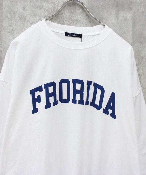 「SHISKY」 7分袖Tシャツ L ベージュ系その他 メンズ_画像7