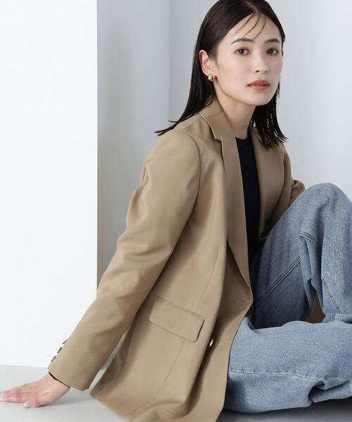 natural beauty basic テーラードジャケット NATURAL BEAUTY BASIC（ナチュラルビューティーベーシック
