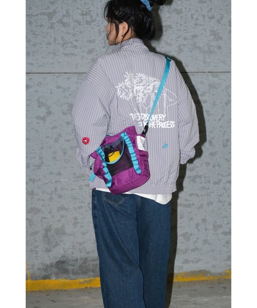 ショルダーバッグ 「OFFWINTER」多機能 2WAY バケットバッグ / 巾着