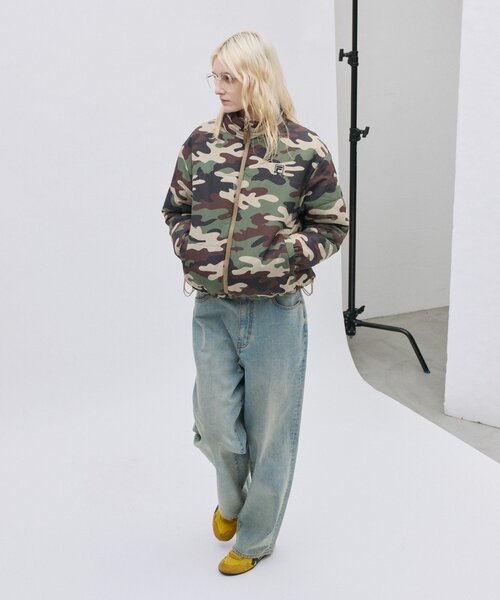 FILA（フィラ） ブルゾン アウター 「 別注 」リバーシブル中綿