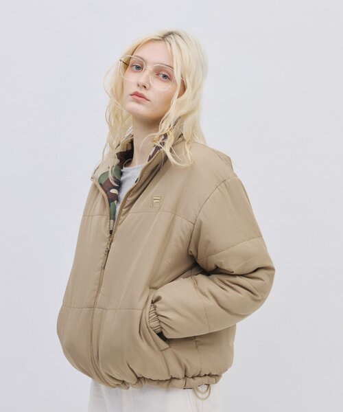 FILA（フィラ） ブルゾン アウター 「 別注 」リバーシブル中綿