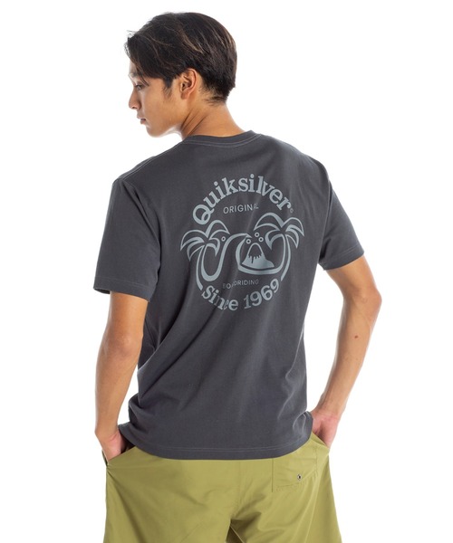 Tシャツ Tシャツ Double Palm St クイックシルバー半袖バックプリントtシャツ Zozotown Yahoo 店 通販 Yahoo ショッピング