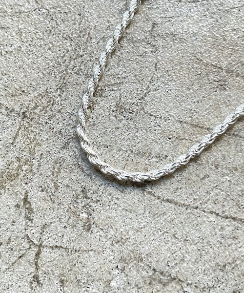 ネックレス シルバー フレンチロープチェーン ネックレス 50cm メンズ レディースの画像