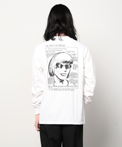 sonic youth tシャツ L/S TEE ”SONIC YOUTH ECHO” / ロングスリーブ T
