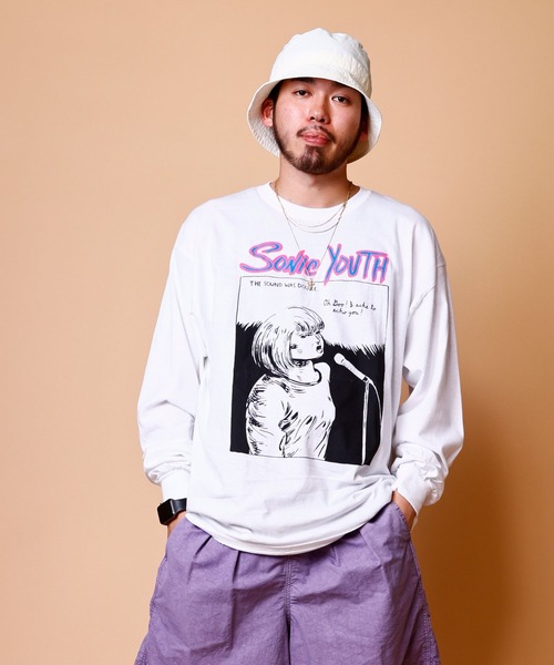 sonic youth tシャツ L/S TEE ”SONIC YOUTH ECHO” / ロングスリーブ T