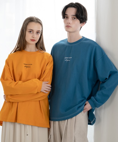 EDDEN ELLEN tシャツ 「EDDEN ELLEN」ヘビーウェイトシンプルロゴロンT 