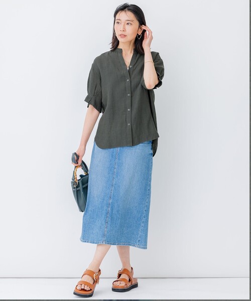 チャド＊美品＊23区 デニムスカート ライトブルー　サイズ36 チャド様専用＊美品＊23区 デニムスカート ライトブルー サイズ