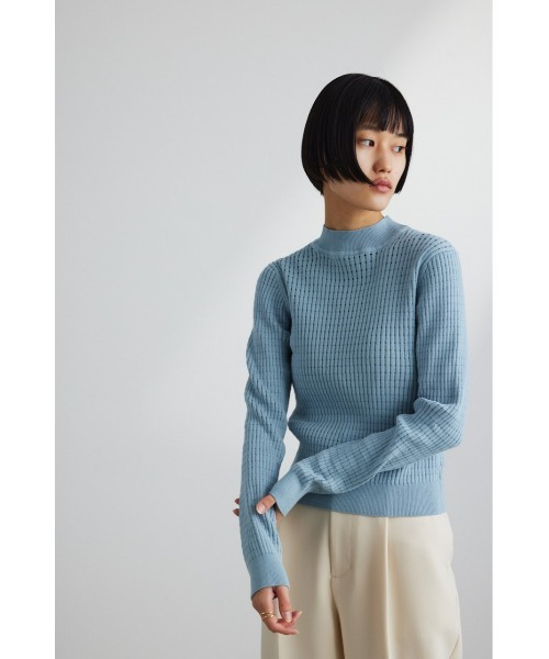 STYLEMIXER（スタイルミキサー） ニット セーター アイレットパターン 