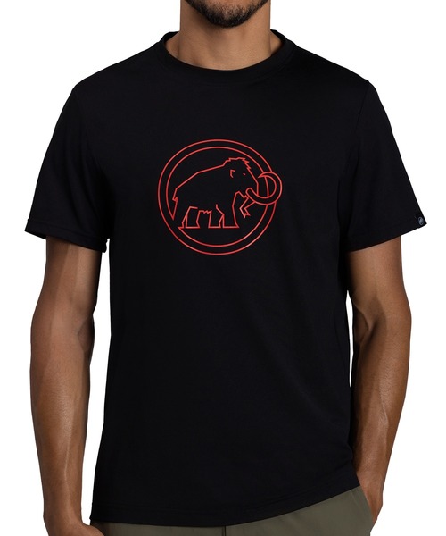 [MAMMUT] メンズ QD ロゴプリント Tシャツ AF QD Logo w MAMMUT（マムート） tシャツ QD ロゴ プリント Tシャツ AF メン / QD