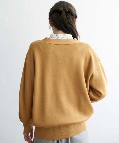 ikka カーディガン Vネックカーディガン レディース : ZOZOTOWN Yahoo