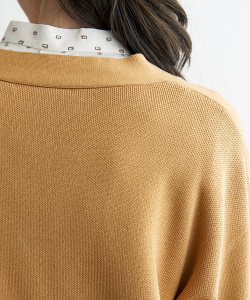 ikka カーディガン Vネックカーディガン レディース : ZOZOTOWN Yahoo