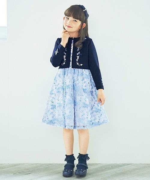 現在開催中のキャンペーン＆お得情報 mezzo キッズ 花柄刺しゅうレースワンピース ワンピース piano ワンピース