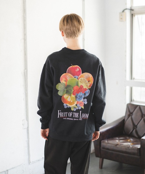 FRUIT OF THE LOOM トレーナー スウェット プリントトレーナー24