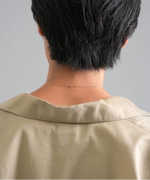 ネックレス LH Petite Modern ツイストホースシュープチネックレス/K10ゴールド メンズ レディースの画像