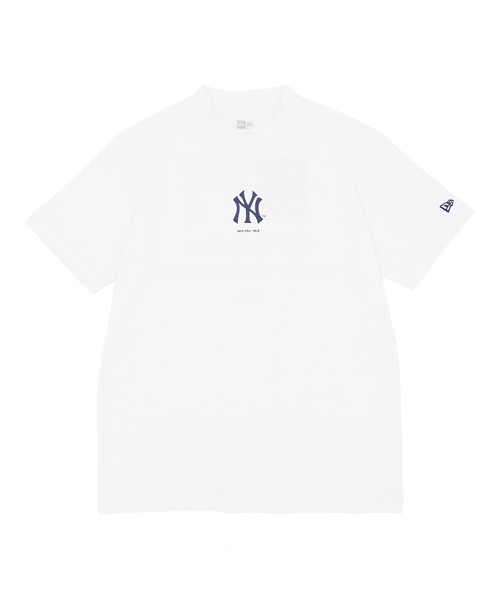 NEW ERA ポロシャツ ニューエラ ゴルフ ミッドネック半袖 MLB