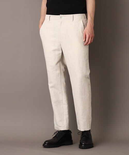 MAATEE&SONS リネンパンツ ＿MAATEE&SONS ⁡ EASY PANTS musou ⁡ ⁡ 強撚した極細リネン糸を平織り