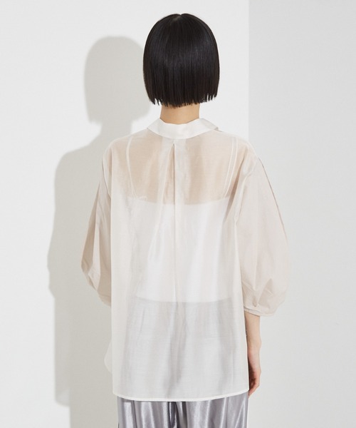 NOMINE（ノミネ） ブラウス シャツ 「セットアップ着用可」シアー