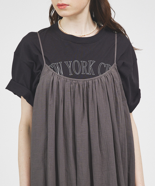 Rouge vif la cle（ルージュヴィフラクレ） ワンピース 「GREY CHORD