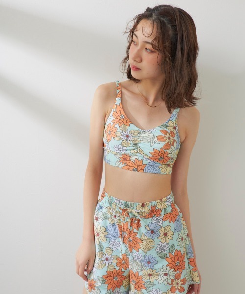 新品　Ocean Pacific 4点セット水着 UVカット　L ミント 新品 Ocean Pacific 4点セット水着 UVカット L ミント - メルカリ