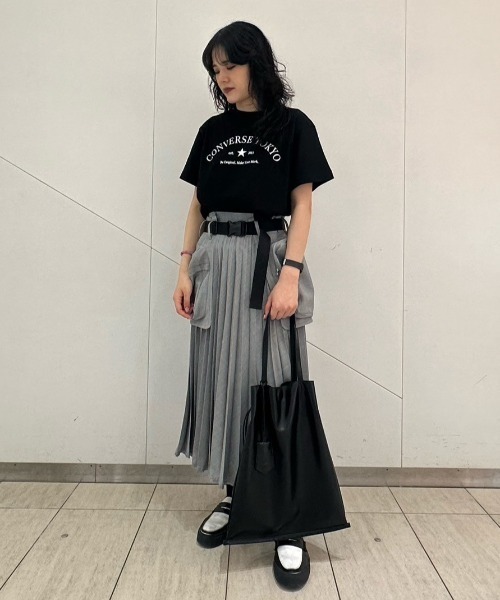 CONVERSE TOKYO tシャツ FROCKY PRINT SHORT TEE レディース