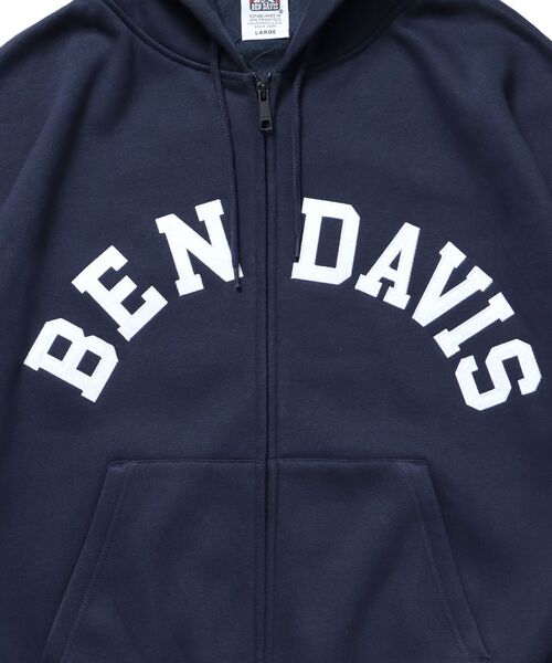 BEN DAVIS（ベンデイビス） パーカー 「」THOSE DAYS ZIP HOODIE