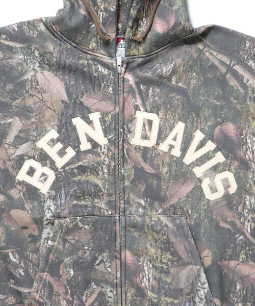 BEN DAVIS（ベンデイビス） パーカー 「」THOSE DAYS ZIP HOODIE