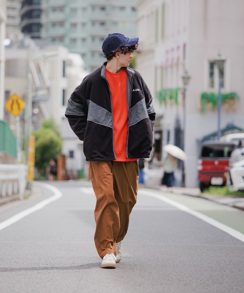 US古着 ヨーロピアン バロック柄  レトロ ナイロン ブルゾン ジャケット 90年代 UMBRO アンブロ イングランド代表 ポリエステルトラック