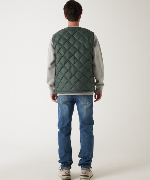 【2025 新作】 Eddie Bauer メンズ インナーダウン ベスト ダウンベスト ジャケット・アウター