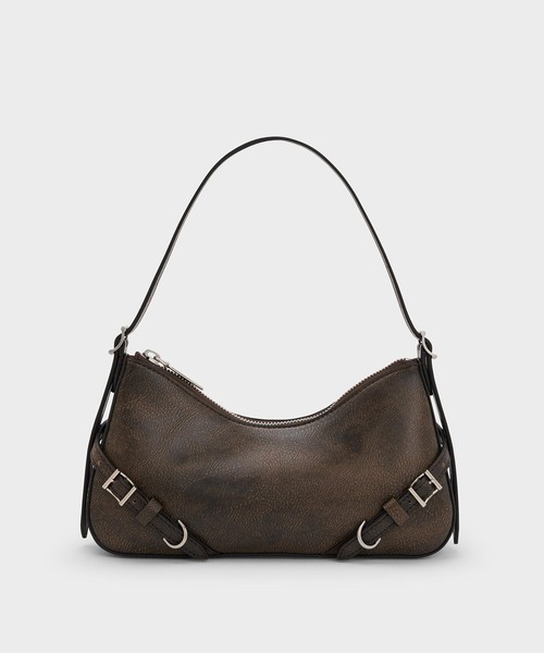 CHARLES & KEITH◆Sloane メタリック ショルダーバッグ◆送料込 CHARLES & KEITH ショルダーバッグ バッグ Sloane スローン