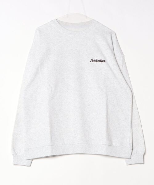 ATELANE トレーナー スウェット ATELANE/コットン裏毛「フラワー